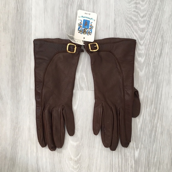 Portolano Brown Leather Glove - Picture 6 of 6
